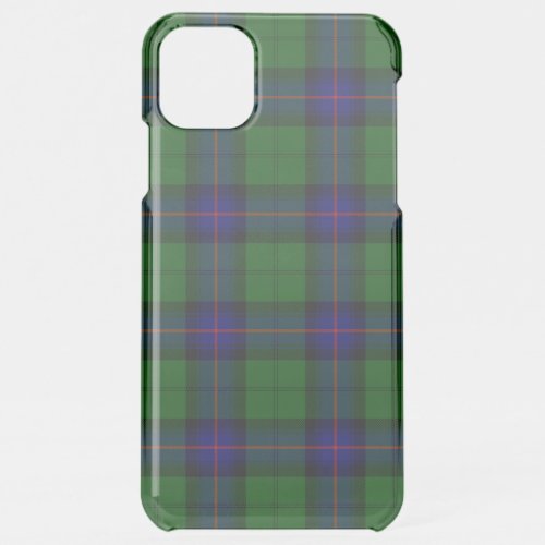 Armstrong tartan blue and green plaid iPhone 11 pro max case