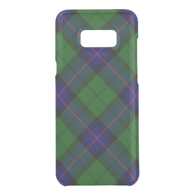 Armstrong tartan blue and green plaid uncommon samsung galaxy case (Back)