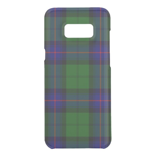 Armstrong tartan blue and green plaid uncommon samsung galaxy case (Back)