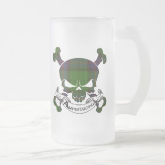 Armstrong Tartan Skull Mug