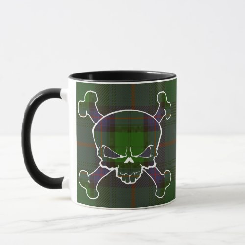 Armstrong Tartan Skull No Banner Mug