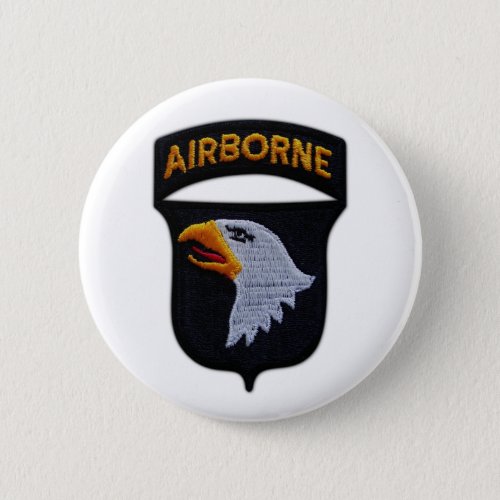 Army 101st ABN Airborne Division Button