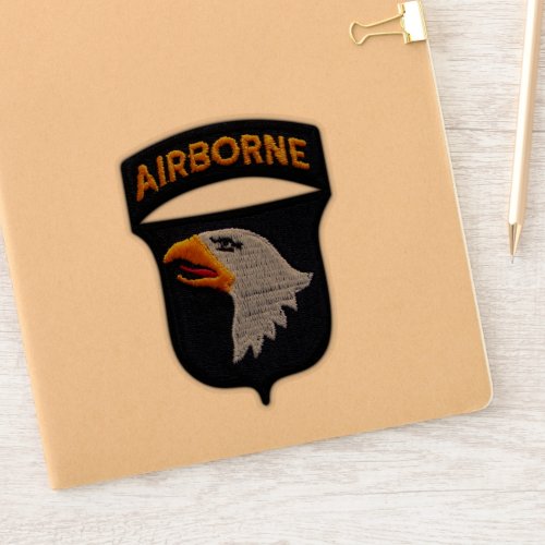Army 101st ABN DIV Screaming Eagles Contour Sticker