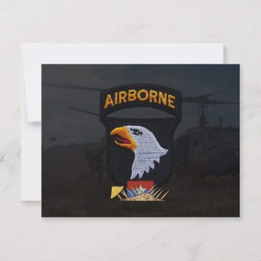 army 101st airborne division nam patch (Front)