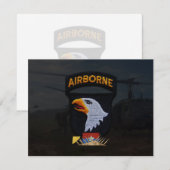army 101st airborne division nam patch (Front/Back)