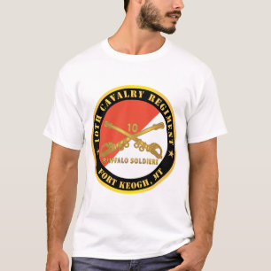 Army - 10th Cavalry Regiment - Fort Keogh, MT - B T-Shirt