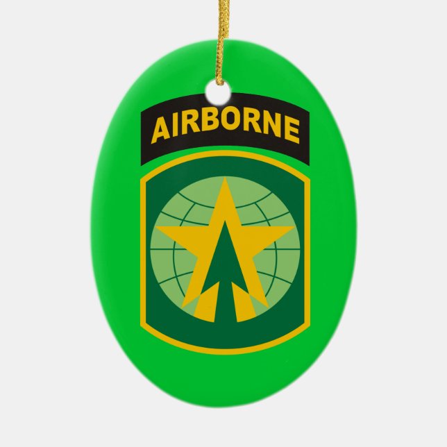 Army 16th MP Brigade Ornament (Front)