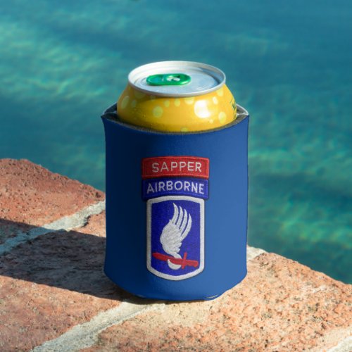 Army 173rd Airborne Division Sapper Can Cooler