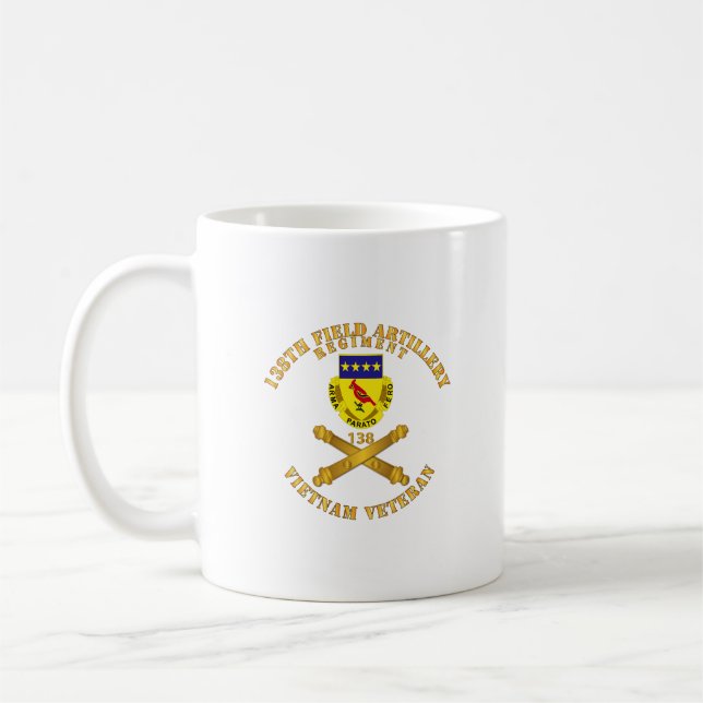 Army - 1st Bn 58th Infantry - 197th Inf Brigade Coffee Mug (Left)