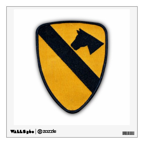 Army 1st Cavalry Air Cav Fort Hood patch Wall Sticker