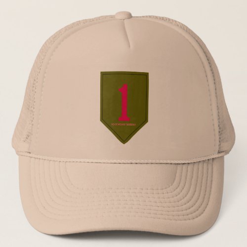 Army 1st Infantry Division Trucker Hat