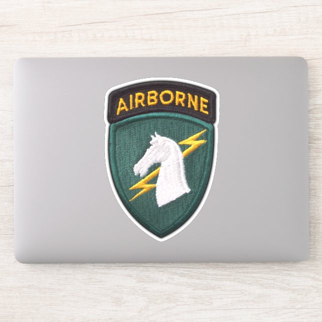 Army 1st Special Ops Delta Force Contour Sticker (Computer)