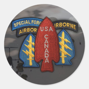 army 1st special service force ww2 patch Sticker