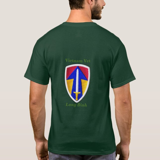 Army 2nd Field Force Vietnam Nam War Veterans Vets T-Shirt (Back)