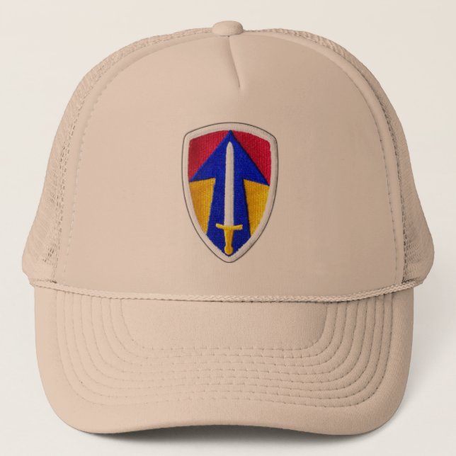 army 2nd field force vietnam war patch hat (Front)