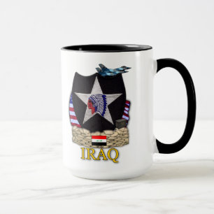 army 2nd infantry division veterans desert storm v mug