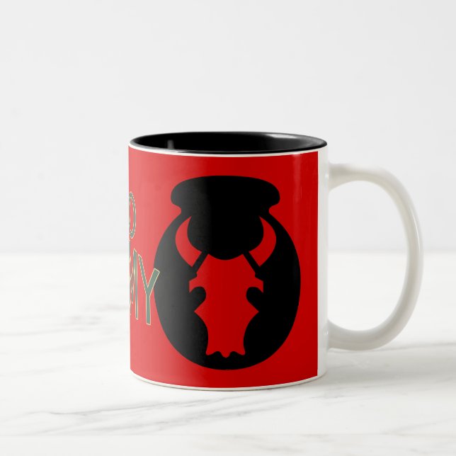 Army 34th Infantry Division Two-Tone Coffee Mug (Right)