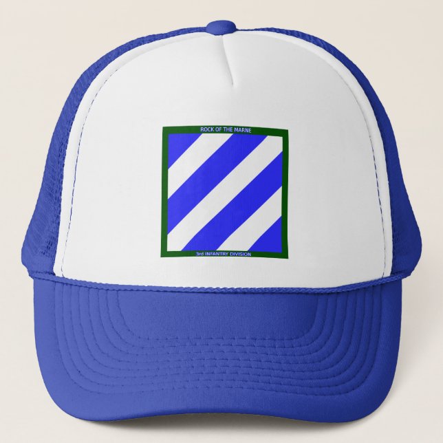 Army 3rd Infantry Division Trucker Hat (Front)