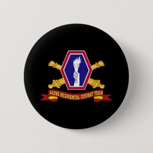 Army - 442nd Infantry Regimental Combat Team w Art Button