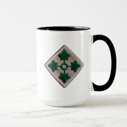 Army 4th INF DIV  Infantry Division veterans vets Mug