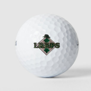 Army 4th Infantry Division LRRPS Vietnam Nam War Golf Balls