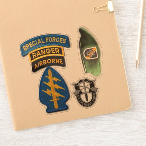 Army 5th Special Forces Group contour stickers