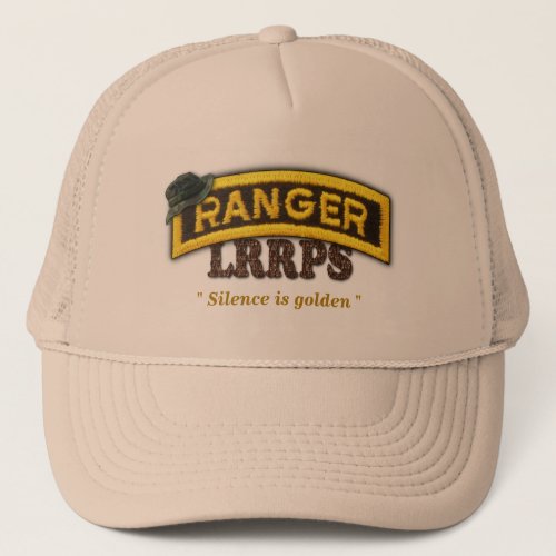Army 75th Ranger Regiment Airborne Rangers Vets Trucker Hat