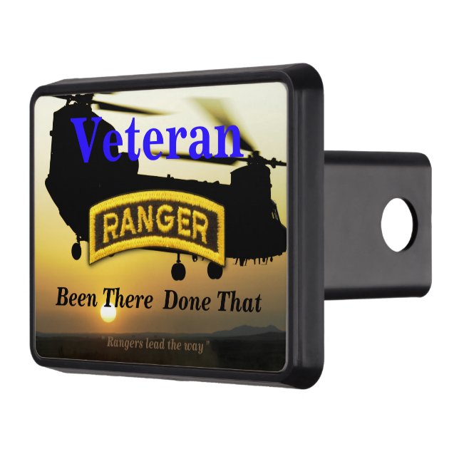 Army 75th Ranger Regiment Rangers fort Benning Hitch Cover (Left)