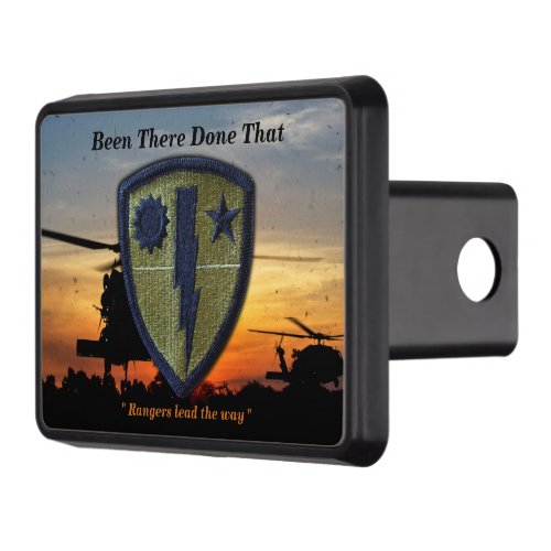 Army 75th Ranger Regiment Rangers fort Benning Trailer Hitch Cover