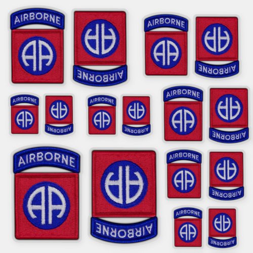 Army 82nd ABN Airborne Division Fort Bragg Contour Sticker