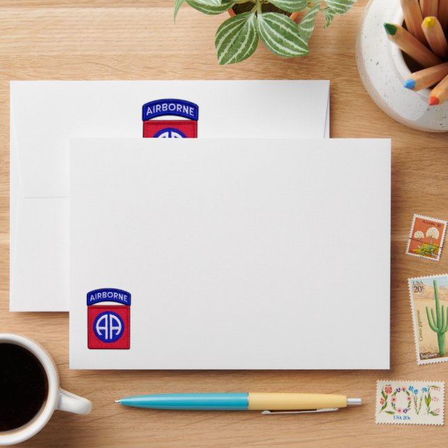 Army 82nd Airborne Division Envelopes (Desk)