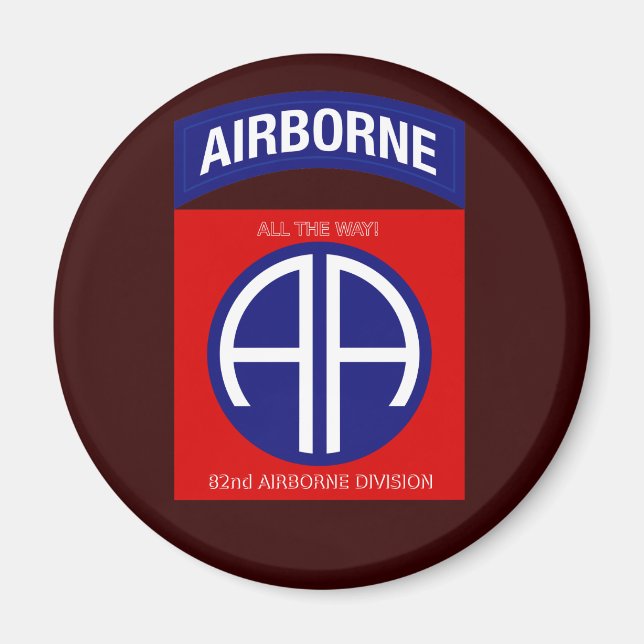 Army 82nd Airborne Division Magnet (Front)