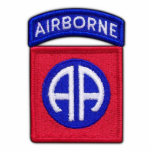 Army 82nd Airborne Division Patch Cutout<br><div class="desc">Army 82nd Airborne Division Patch Photo Cutout.</div>