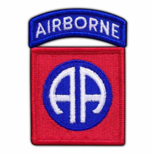 Army 82nd Airborne Division Patch Cutout