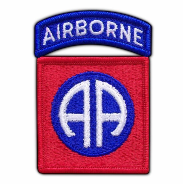 Army 82nd Airborne Division Patch Cutout (Front)