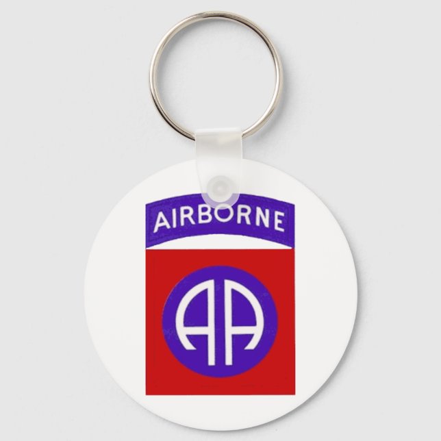 Army 82nd Airborne Keychain (Front)