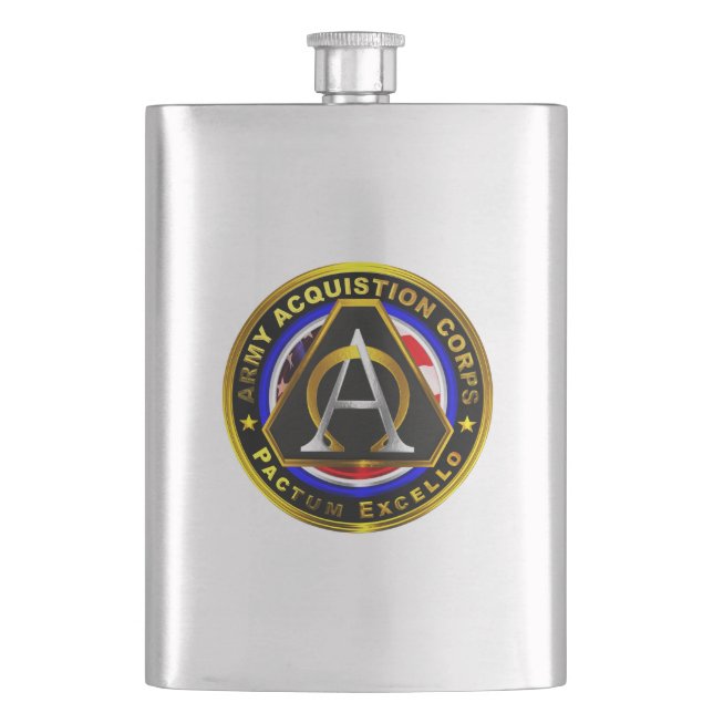 Army Acquisition Corps   Flask (Front)