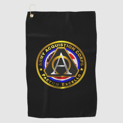 Army Acquisition Corps   Golf Towel