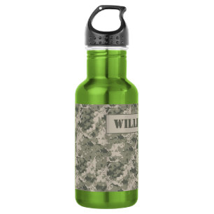 ARMY ACU Camoflauge Digital 32. oz. Stainless Steel Water Bottle