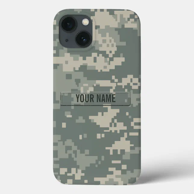 Army ACU Camouflage Customizable Case-Mate iPhone Case | Zazzle