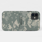 Army ACU Camouflage Customizable Case-Mate iPhone Case (Back (Horizontal))