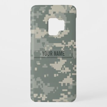Army Acu Camouflage Customizable Case-mate Samsung Galaxy S9 Case by staticnoise at Zazzle