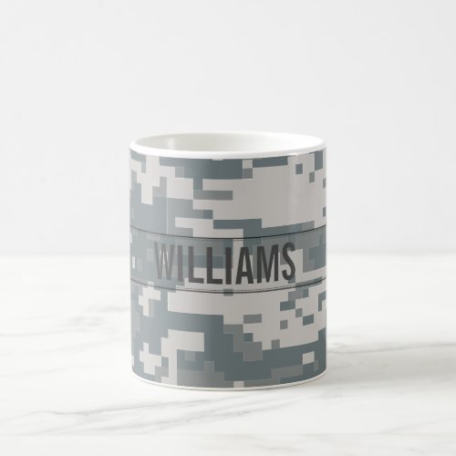 Army ACU Camouflage Customizable Coffee Mug