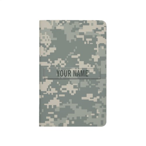 Army ACU Camouflage Customizable Journal