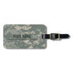 Army ACU Camouflage Customizable Luggage Tag