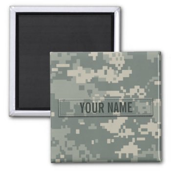 Army Acu Camouflage Customizable Magnet by staticnoise at Zazzle