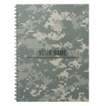 Army Acu Camouflage Customizable Notebook at Zazzle