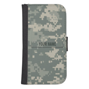 Army ACU Camouflage Customizable Phone Wallet