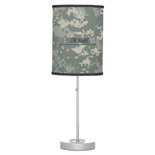 Army ACU Camouflage Customizable Table Lamp