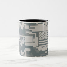 Army ACU Camouflage Customizable